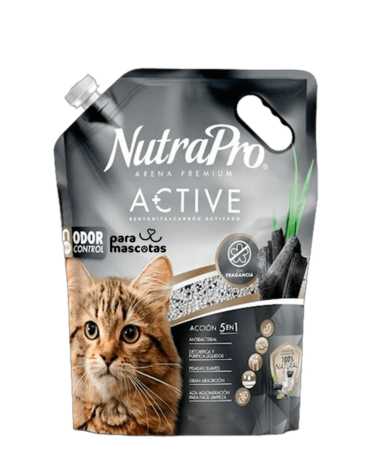 Arena para Gatos NutraPro Carbón Activado - Miniatura 1