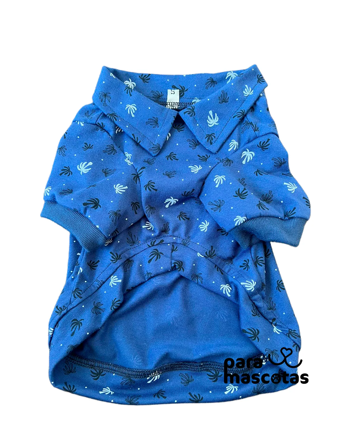 Camiseta Polo Azul - Miniatura 2