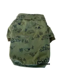 Camiseta Polo Verde Militar
