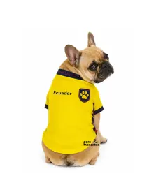 ParaMascotas Camiseta Selección Amarilla S Amarillo ropa Perro miniatura en ParaMascotasEC