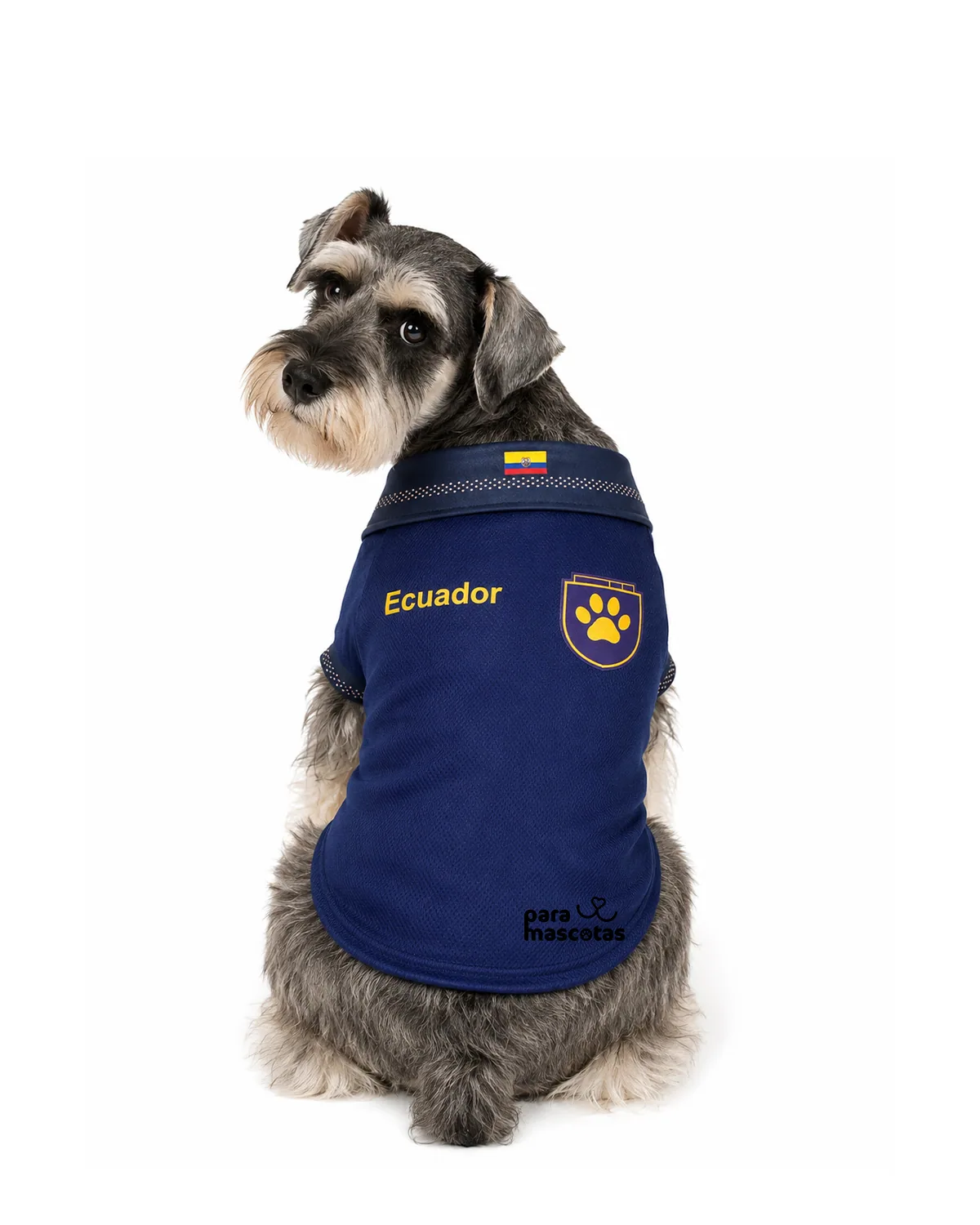 ParaMascotas Camiseta selección azul S Azul ropa Perro imagen de ficha en ParaMascotasEC