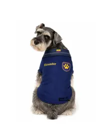 ParaMascotas Camiseta selección azul S Azul ropa Perro miniatura en ParaMascotasEC
