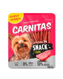 Carnitas Snack de Carne para Perros 30g
