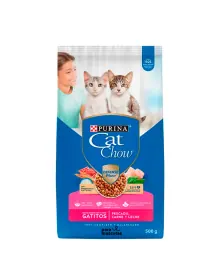 Cat Chow Gatitos Pescado, Carne y Leche