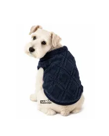 ParaMascotas Chaleco Peluche M Gris ropa Perro miniatura en ParaMascotasEC