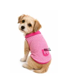 ParaMascotas Chaleco Rayita Rosa S Rosa ropa Perro miniatura en ParaMascotasEC