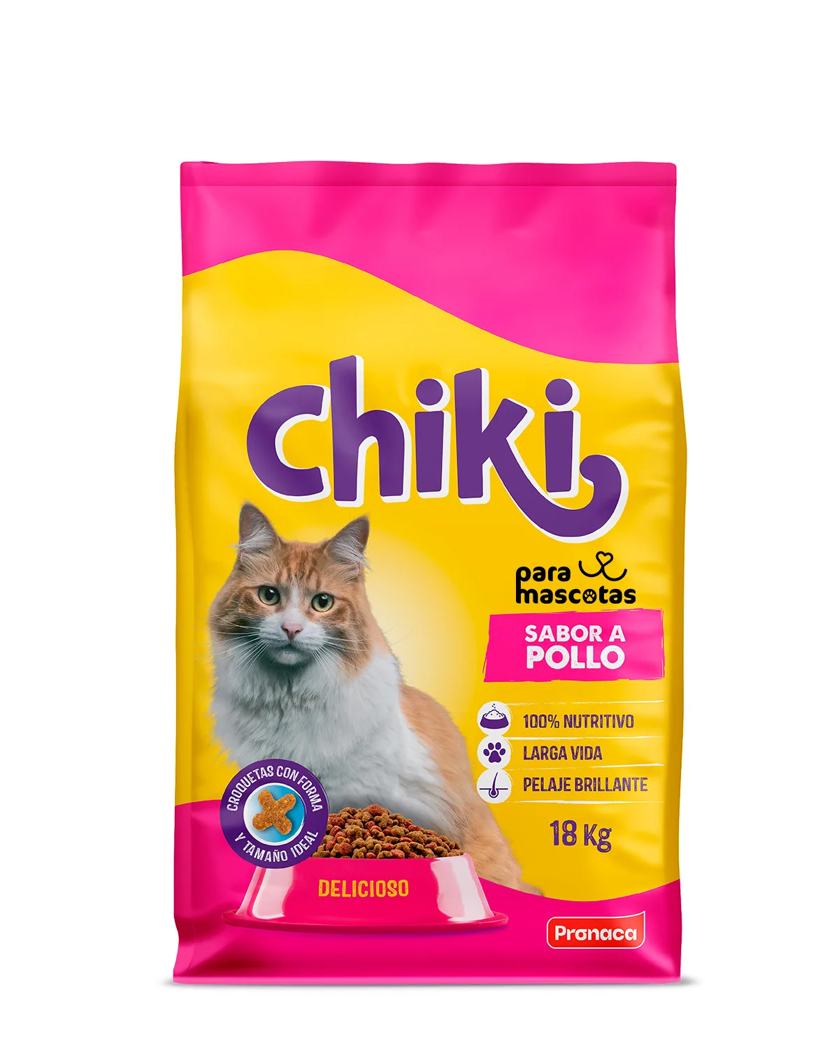 Chiki Gatos Pollo - Miniatura 1