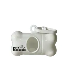 ParaMascotas Dispensador de Fundas Blanco BLANCO accesorios Perro en ParaMascotasEC