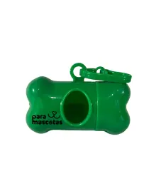 ParaMascotas Dispensador de Fundas Verde Fluorescente VERDE FLUORESCENTE accesorios Perro en ParaMascotasEC
