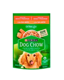 Dog Chow Comida Húmeda para Perros Adultos Salmón 100 g