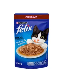 Felix Comida Húmeda para Gatos Pavo 85 g