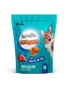 NutraPro Snack Nugget para Gatos Sabores del Mar