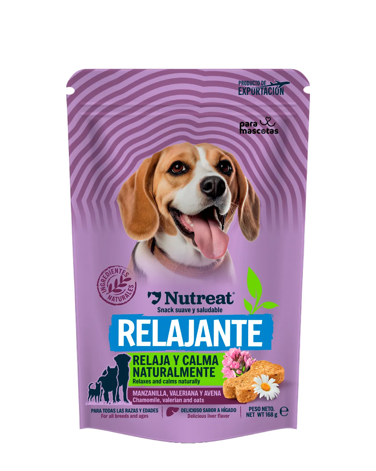 Nutreat Nutreat Snack Relajante para Perros Paquete Alimento Perro imagen de ficha en ParaMascotasEC