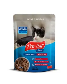 Procat Care Comida Húmeda Gatos y Gatitos Hígado 85 g