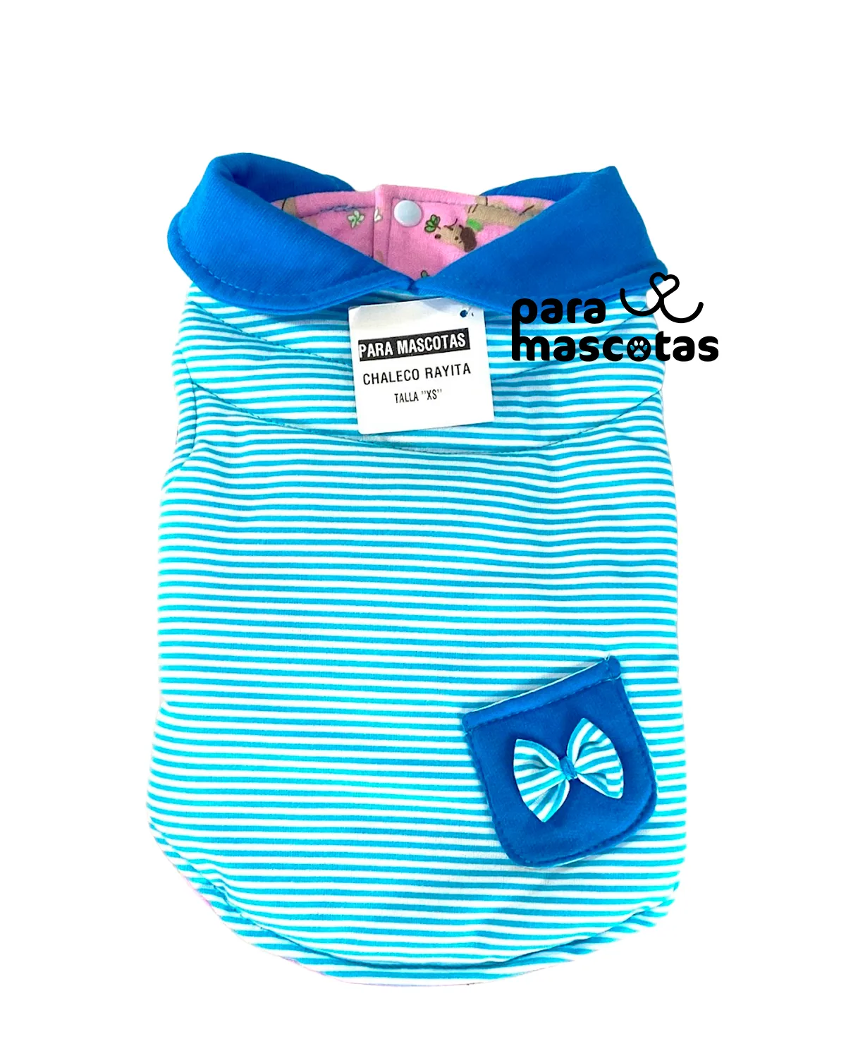 Chaleco Rayita Azul - Miniatura 1