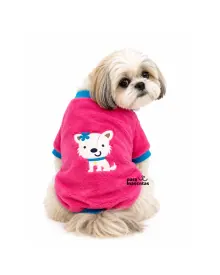 ParaMascotas Saco Woof M Rosa ropa Perro miniatura en ParaMascotasEC