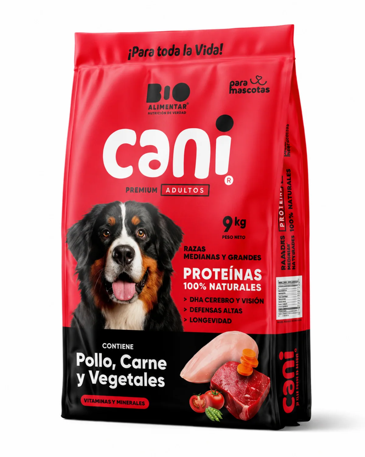 Cani premium adultos razas medianas y grandes Producto simple imagen de ficha en ParaMascotasEC
