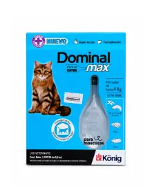 Dominal Pipeta Dominal Antiparasitario Externo para Gatos 0.5 ml Salud Gato miniatura en ParaMascotasEC